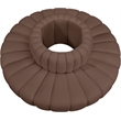 Meridian Furniture Arc Brown Vegan Leather Modular Sectional