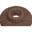 Meridian Furniture Arc Brown Vegan Leather Modular Sectional