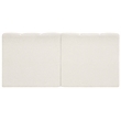 Meridian Furniture Arc Cream Boucle Fabric Modular Sectional