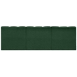 Meridian Furniture Arc Green Boucle Fabric Modular Sectional
