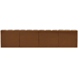 Meridian Furniture Arc Saddle Velvet Modular Sectional