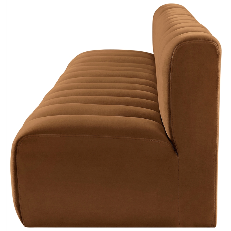 Meridian Furniture Arc Saddle Velvet Modular Sectional