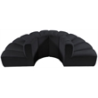 Meridian Furniture Arc Black Velvet Modular Sectional