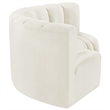 Meridian Furniture Arc Cream Velvet Modular Sectional