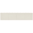 Meridian Furniture Arc Cream Velvet Modular Sectional