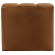 Meridian Furniture Arc Saddle Velvet Curved Corner