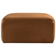 Meridian Furniture Arc Saddle Velvet Ottoman