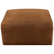 Meridian Furniture Arc Saddle Velvet Ottoman