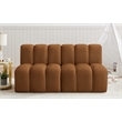 Meridian Furniture Arc Saddle Velvet Modular Sectional