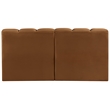Meridian Furniture Arc Saddle Velvet Modular Sectional
