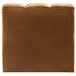Meridian Furniture Arc Saddle Velvet Straight Chair