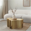 Meridian Furniture Tevere Gold Coffee Table