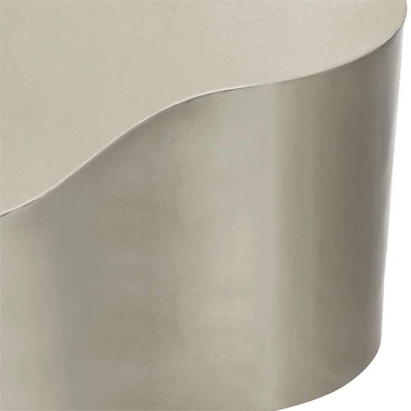 Meridian Furniture Tevere Silver Coffee Table