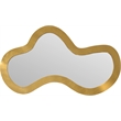 Meridian Furniture Oblique Gold Mirror