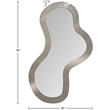 Meridian Furniture Oblique Mirror