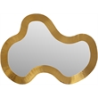 Meridian Furniture Oblique Gold Mirror