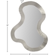 Meridian Furniture Oblique Mirror