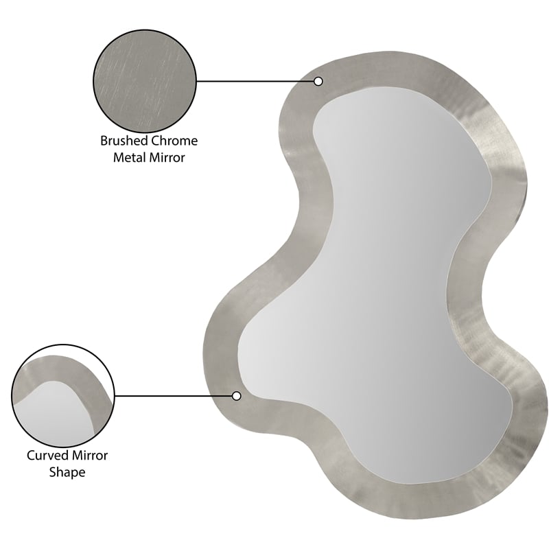 Meridian Furniture Oblique Mirror