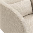 Meridian Furniture Sawyer Beige Weaved Fabric Accent Chair
