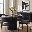 Meridian Furniture Lupita Black Vegan Leather Dining Chair (Set of 2)