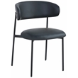 Meridian Furniture Lupita Black Vegan Leather Dining Chair (Set of 2)