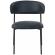 Meridian Furniture Lupita Black Vegan Leather Dining Chair (Set of 2)