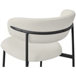 Meridian Furniture Lupita Off White Vegan Leather Dining Chair (Set of 2)