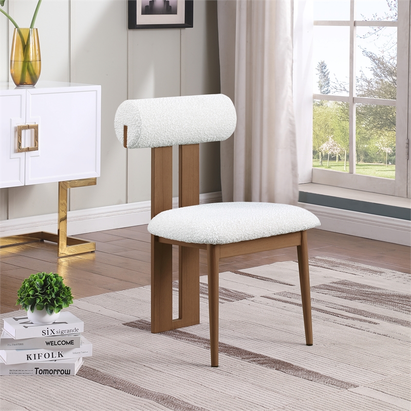 Meridian Furniture Dario Cream Dining Chair (Set of 2)