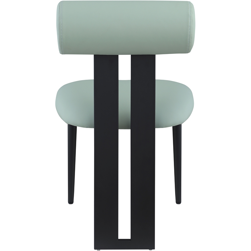Meridian Furniture Dario Mint Vegan Leather Dining Chair (Set of 2)