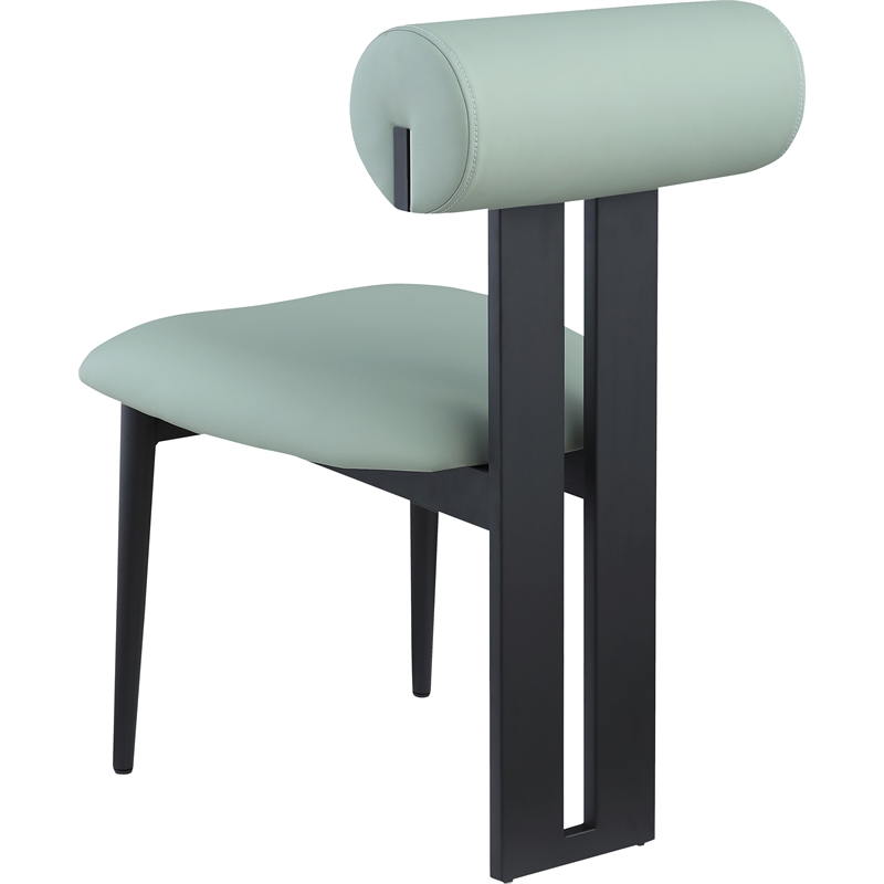 Meridian Furniture Dario Mint Vegan Leather Dining Chair (Set of 2)