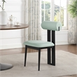 Meridian Furniture Dario Mint Vegan Leather Dining Chair (Set of 2)