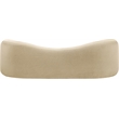 Meridian Furniture Kali Beige Faux Shearling Teddy Fabric Sofa