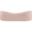Meridian Furniture Kali Pink Faux Shearling Teddy Fabric Sofa