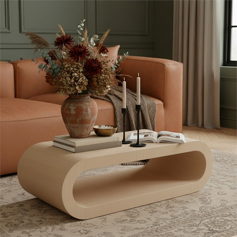 Meridian Furniture Sono Natural Coffee Table