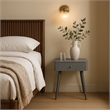 Meridian Furniture Rylan Grey Night Stand