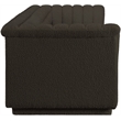 Meridian Furniture Cascade Brown Boucle Fabric Modular Sofa