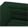 Meridian Furniture Cascade Green Boucle Fabric Modular Sofa
