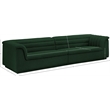 Meridian Furniture Cascade Green Boucle Fabric Modular Sofa