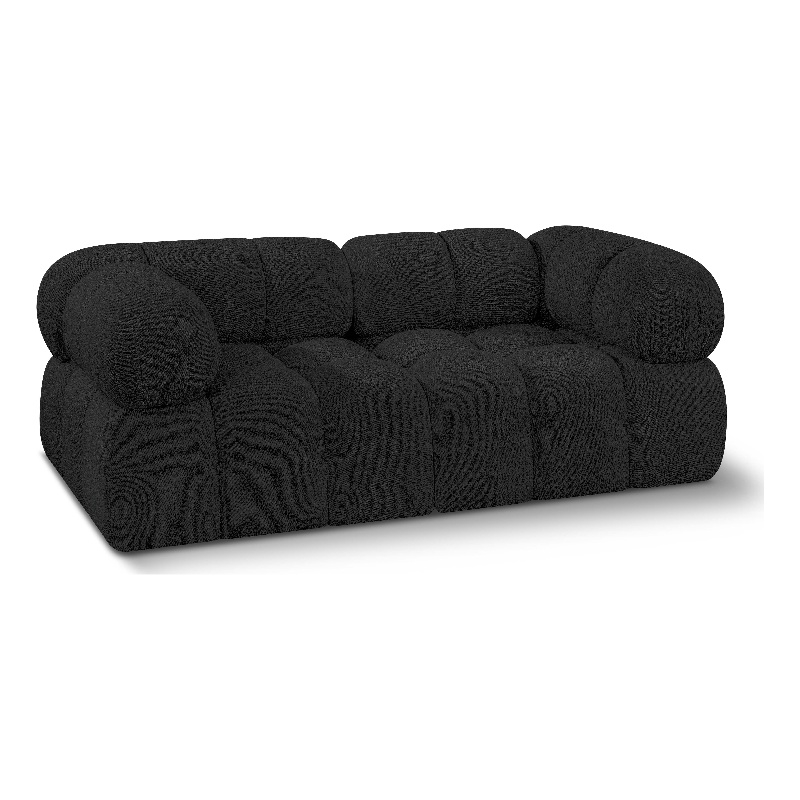 Black/2-Piece: 2 Corner Chair