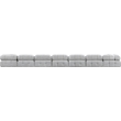 Meridian Furniture Ames Grey Boucle Fabric Modular Sectional