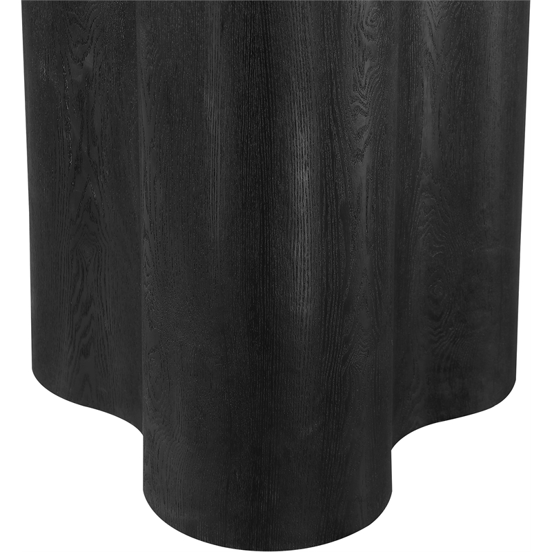 meridian furniture mesa black dining table
