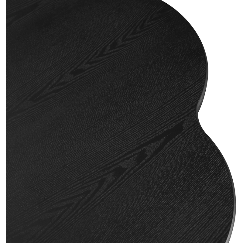 meridian furniture mesa black dining table