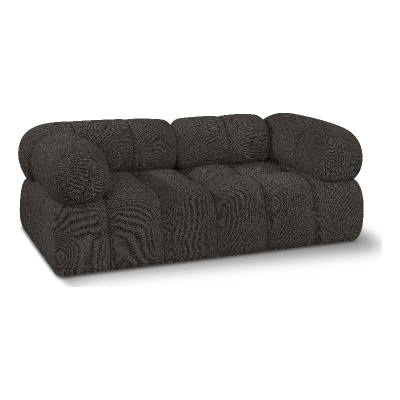 Brown/2-Piece: 2 Corner Chair
