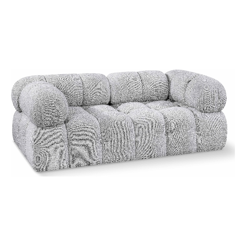 Grey/2-Piece: 2 Corner Chair