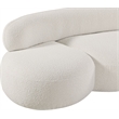 Meridian Furniture Venti Cream Boucle Fabric Sofa
