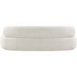 Meridian Furniture Venti Cream Boucle Fabric Sofa