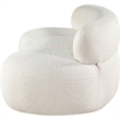 Meridian Furniture Venti Cream Boucle Fabric Sofa