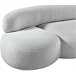 Meridian Furniture Venti Grey Boucle Fabric Sofa