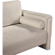 Meridian Furniture Madeline Beige Chenille Fabric Chair