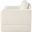 Meridian Furniture Madeline Cream Chenille Fabric Chair